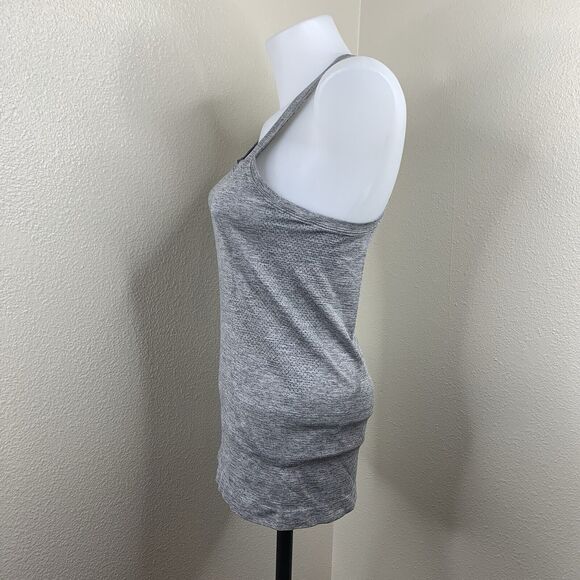 Lululemon X Peloton Swiftly Tech Gray Tank Top Sleeveless Women’s Sz 6 Athletic - Picture 5 of 7